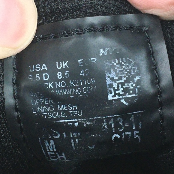 HYTEST FootRests 2.0 Baseline Nano Toe Trainer Black Green K21109 Men Size 9.5D. - Picture 13 of 14